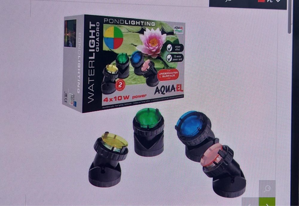 Lampy do fontanny