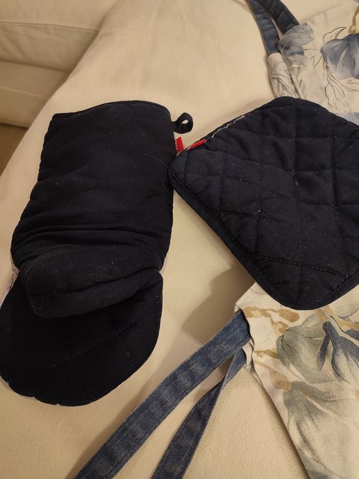 Zestaw home&you fartuch, rękawica, podkładka Flade