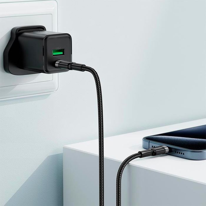 Кабель ACEFAST C22-03 USB-C to USB-C 1.2 м 60W 3A