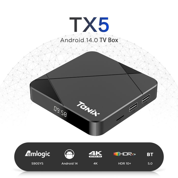 Смарт приставка H96 max Tanix tx5 4/32 Amlogic