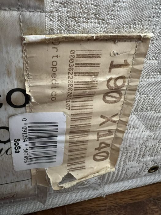 Colchão colmol ortopédico 140x190