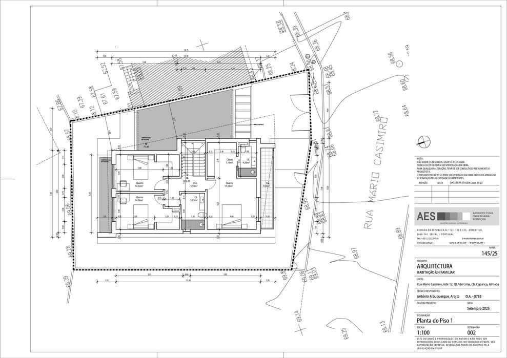 Terreno com projeto aprovado para moradia