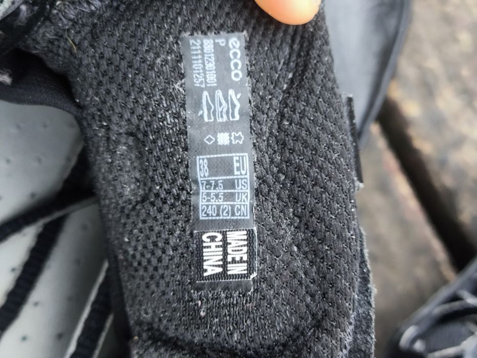 ECCO multi-vent Damskie Skórzane Buty z Gore-Tex rozmiar 38