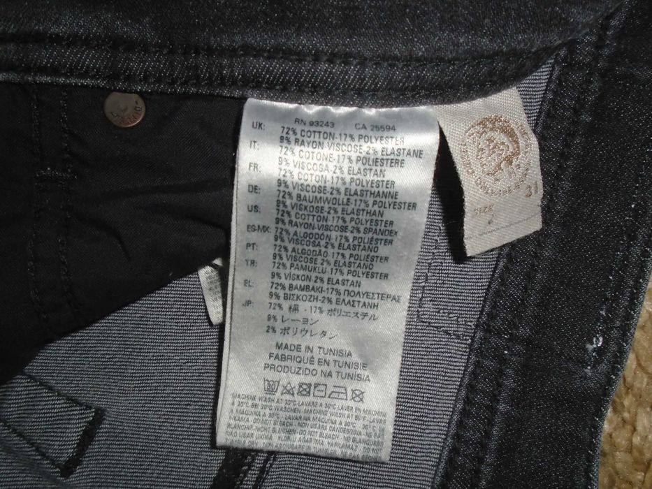 Джинсы Diesel Tepphar stretch Italy W31-32 L30