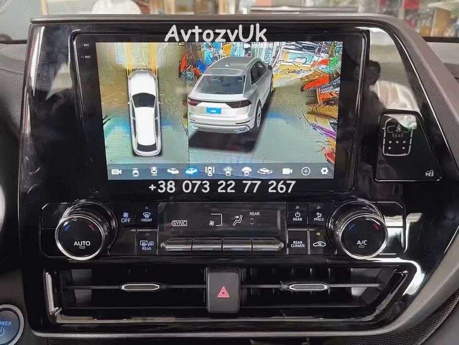 Магнітола HIGHLANDER Toyota HILUX SURF Хейлендер CarPlay GPS Андроїд 16