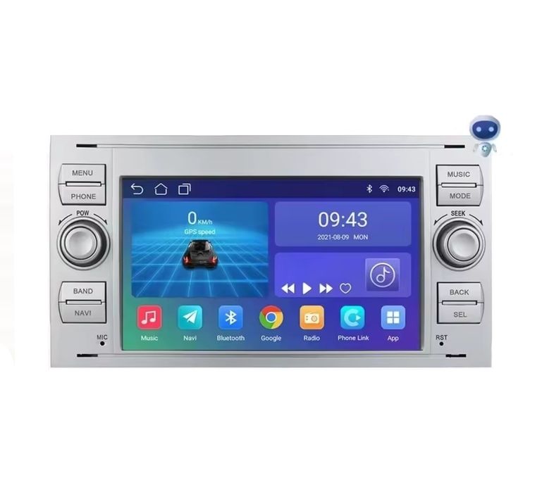 Radio Android Ford Focus Mondeo Galaxy C-Max S-Max Fiesta Kuga Transit