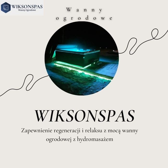 Wanna spajacuzzi ogrodowe  Altos