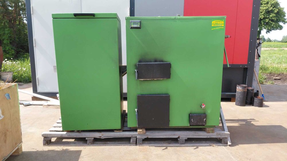 Kocioł CO Kotrem KWMP 4 – 45 kW (pellet) – stan używany, 2011 r.