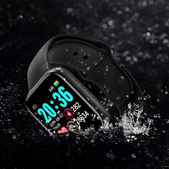 Smartwatch ZEGAREK Sportowy Bluetooth wielofunkcyjny unisex czarny