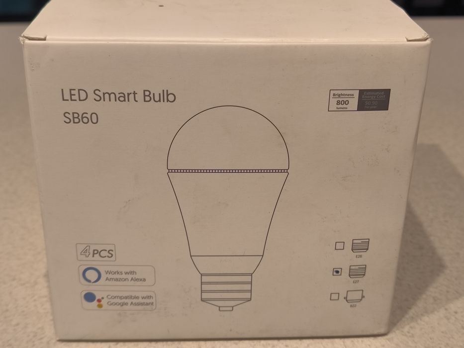 Inteligentna żarówka LED 4szt.