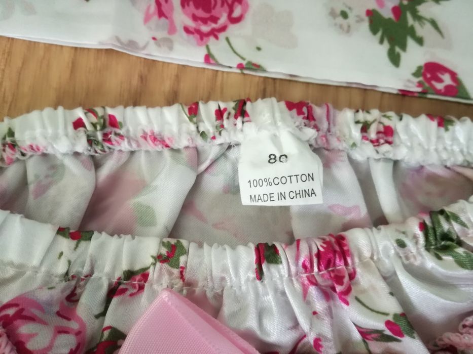 Ozdobne spodenki/majteczki niemowlęce dla dziewczynki