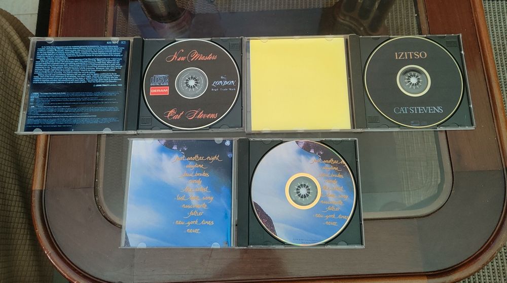 Coleção de 3 Álbuns de Cat Stevens