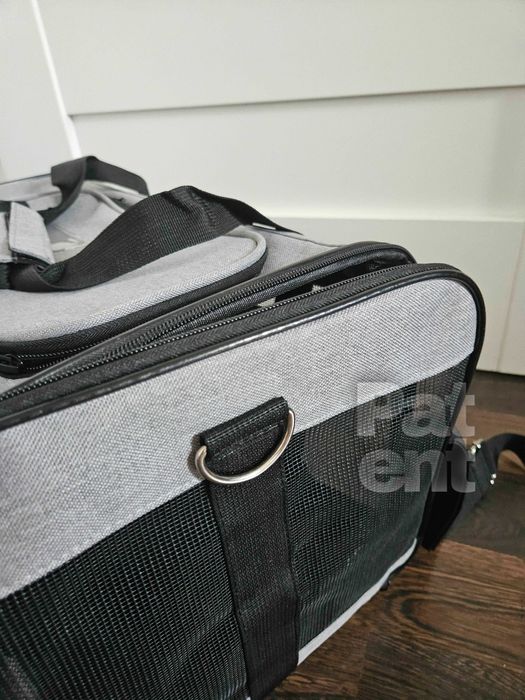 Transporter torba transportowa dla psa kota królika świnki szary