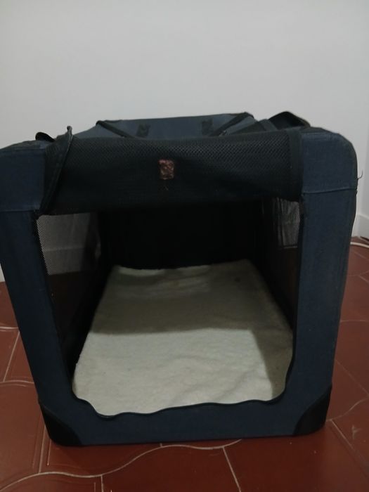 Transportadora cães dobrável L