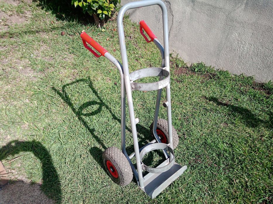 Carrinho de mão transporte garrafas ou outros materiais
