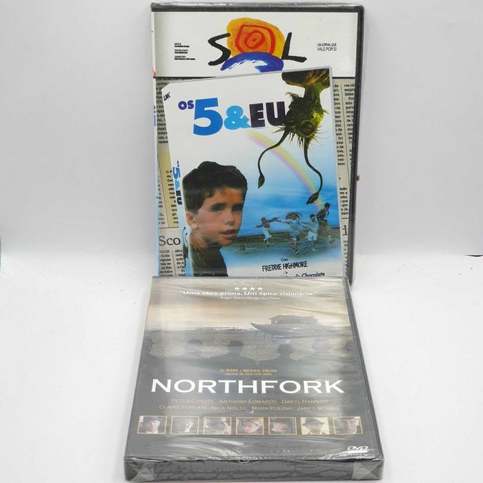 Lote 1/3 - Pack de 18 Filmes Novos e Selados em DVD - Ref.VI