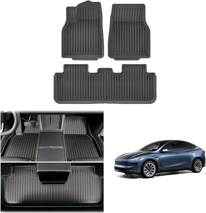 Dywaniki Tesla Model Y Juniper 2025 2026 3 elementy