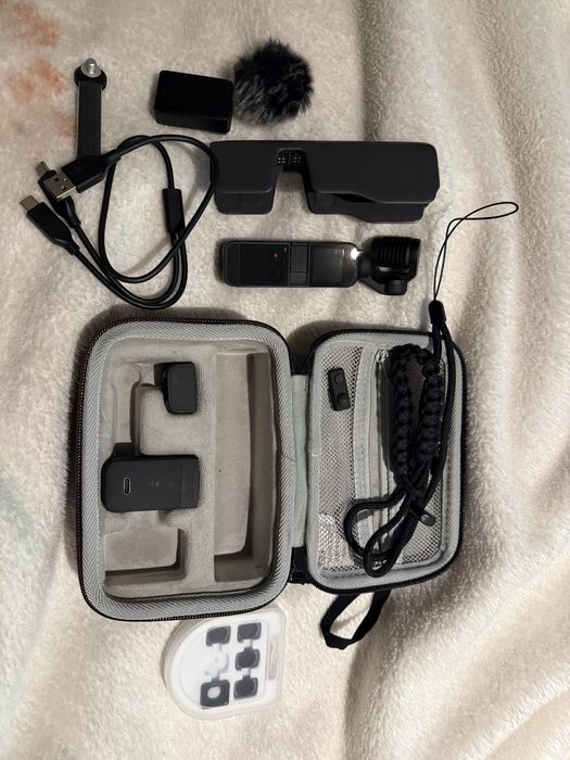 Dji osmo pocket 2 creator combo + vários extras