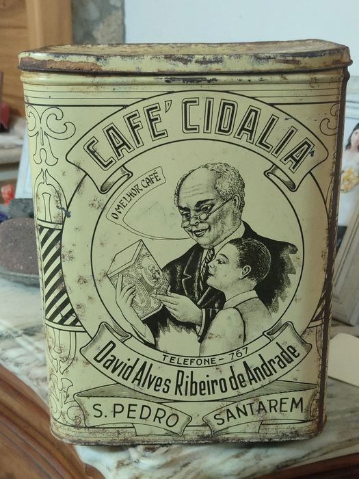 Lata Café Cidália Antiga
