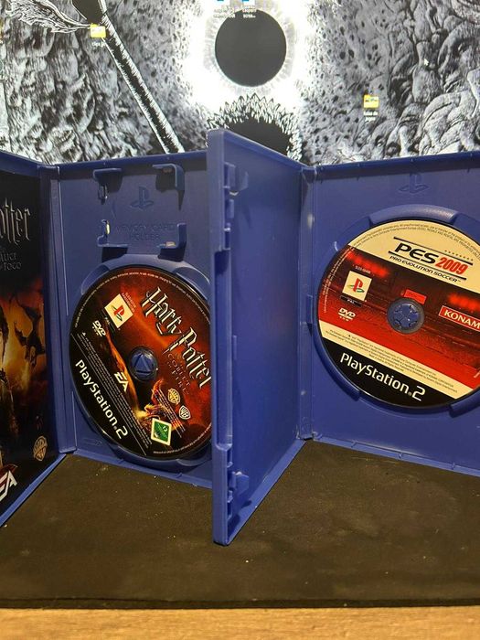 Harry Potter e o Cálice de Fogo e Pes 2009 - Playstation 2