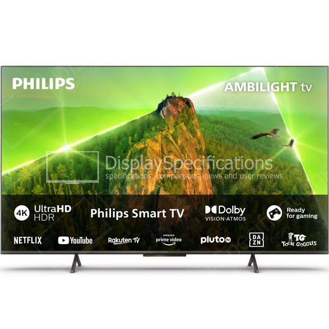 telewizor smarttv philips led 50 cali 4K uhd wifi ambilihgt gwarancja