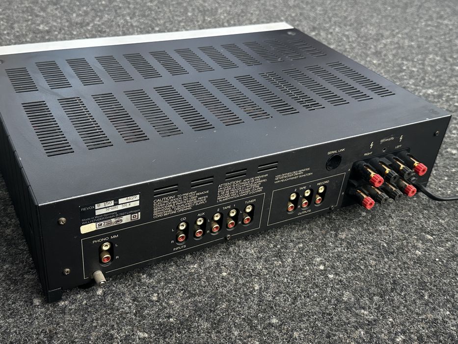 Revox B150. Oryginalny pilot i instrukcja