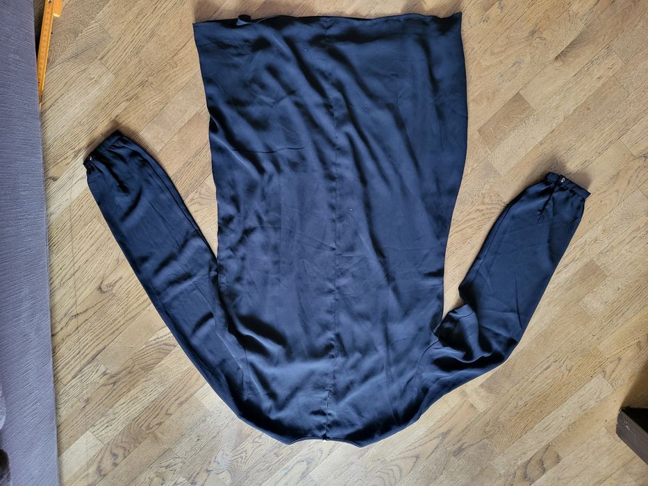 Czarna lekka sukienka rozm 42