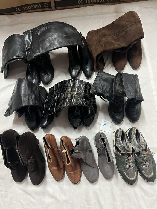 Секонд хенд оптом жіноче взуття зима демі ціна за 1 кг