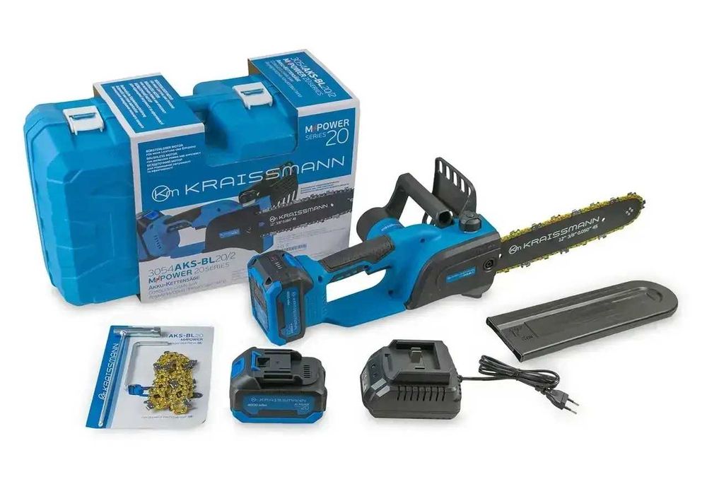 Аккумуляторная пила Крайсман, KRAISSMANN 3054 AKS-BL 20/2 MP