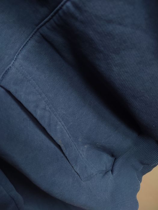 Bluza męska grube lolo niebieska granatowa M 38