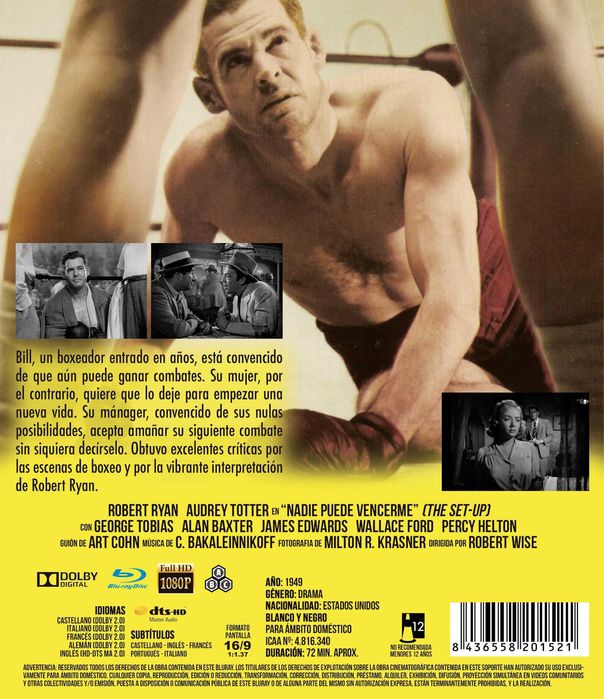 Nadie Puede Vencerme/Nobreza de Campeão (Blu-Ray)
