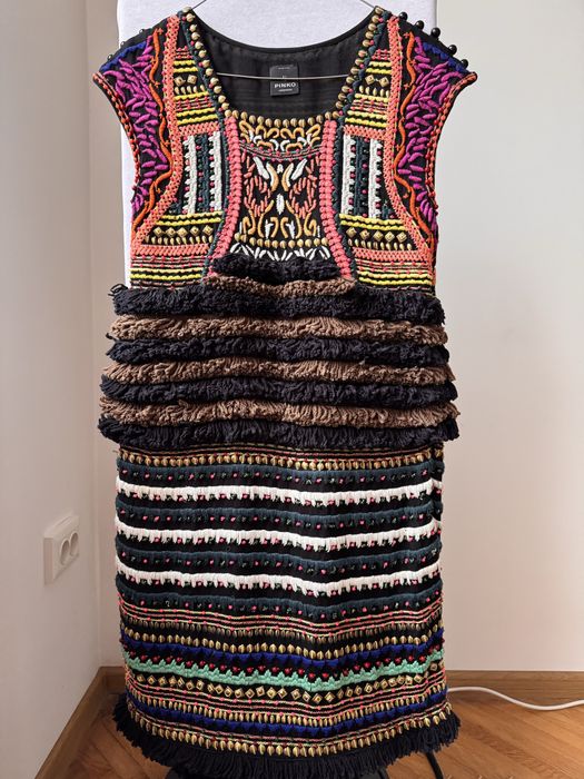 Італійська сукня Pinko з вишивкою