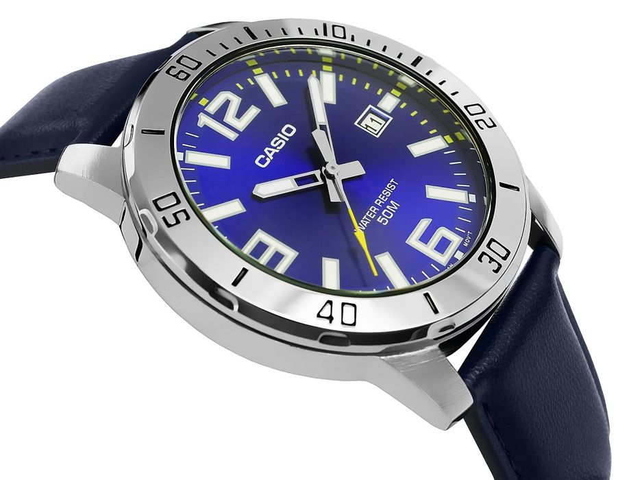 zegarek męski casio mtp-vd01l-2bvudf + box