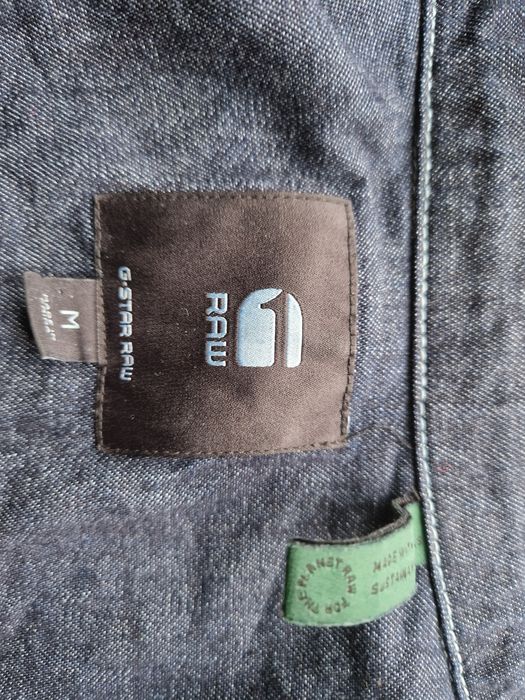 Koszula G-Star RAW jeans niebieska