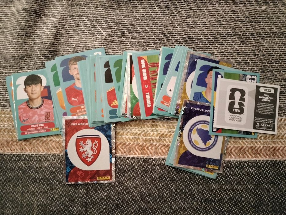 Panini Mundial 2026 – Cromos Repetidos | Venda Lotes