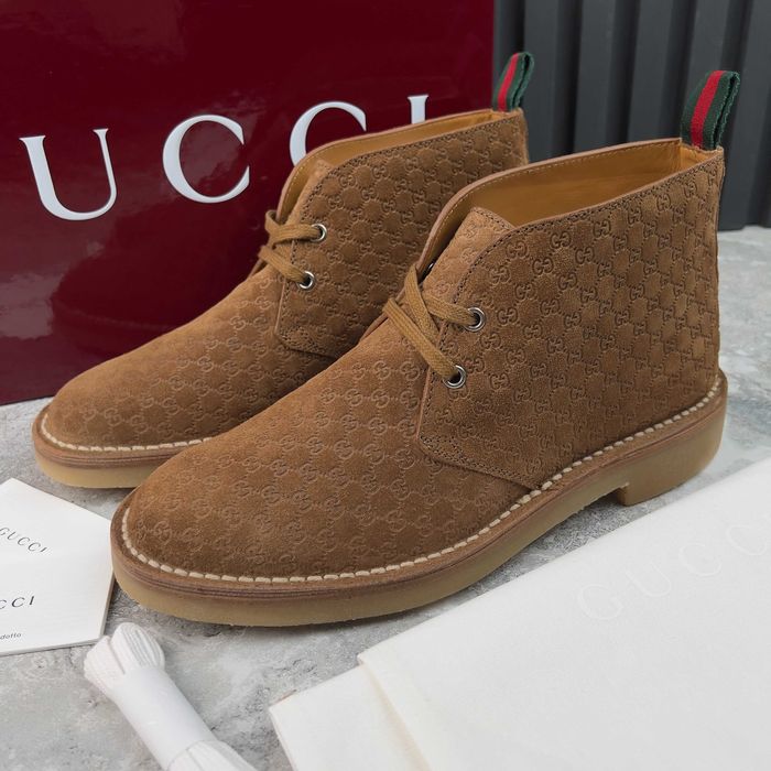 Gucci New Moreau Web GG Нові Чоловічі черевики замша оригінал 41.5 EUR