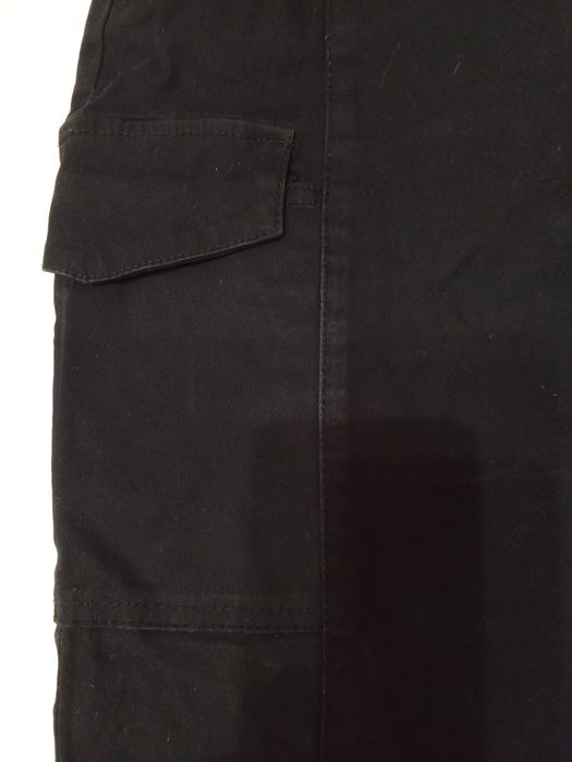 Штани карго чорні 36 розмір