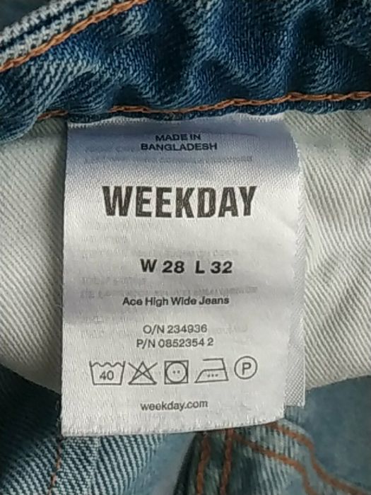 Джинси жіночі широкі р.28