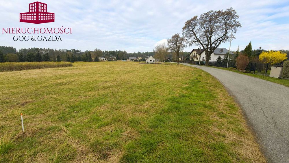 DZIAŁKA BUDOWLANA 1494 m² | ORZESZE-ZGOŃ | Spokojna okolica blisko lasu