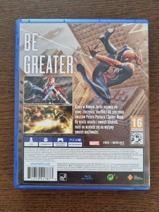Gra Spiderman PS4