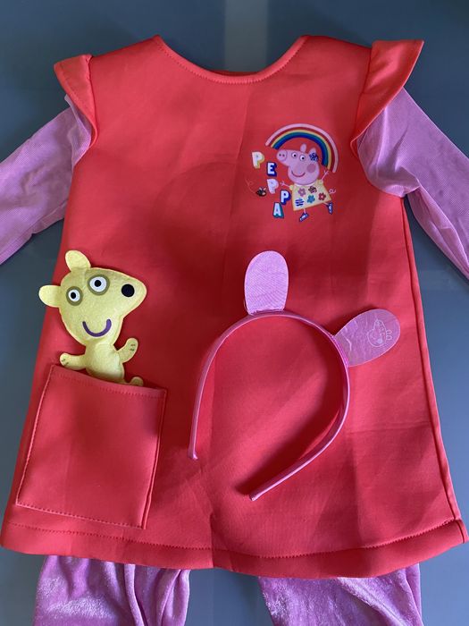 Vestido Disfarce Porquinha Peppa