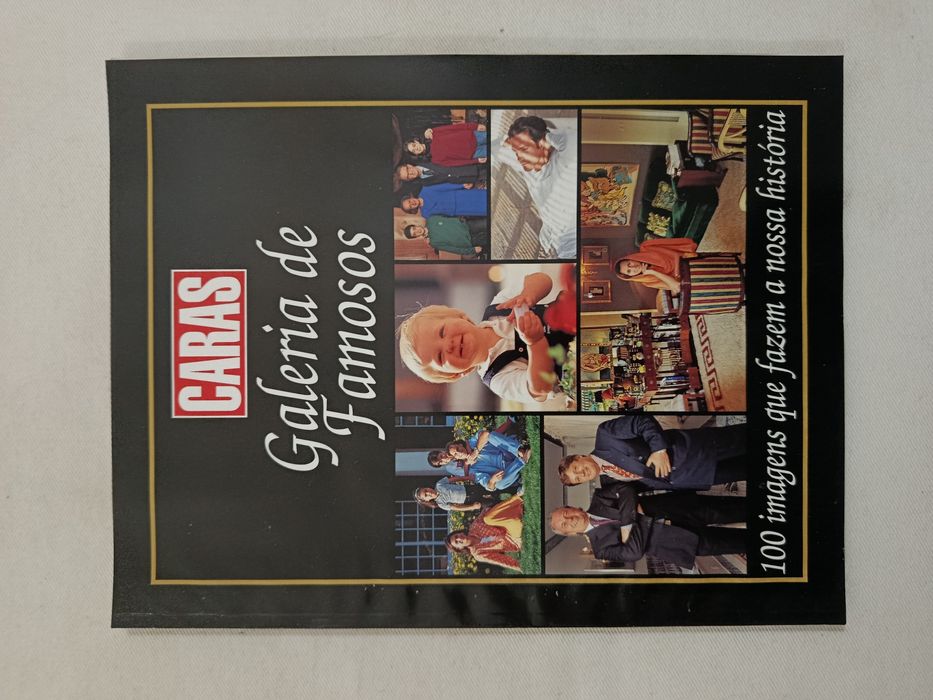 Revista/livro "Galeria de Famosos" CARAS