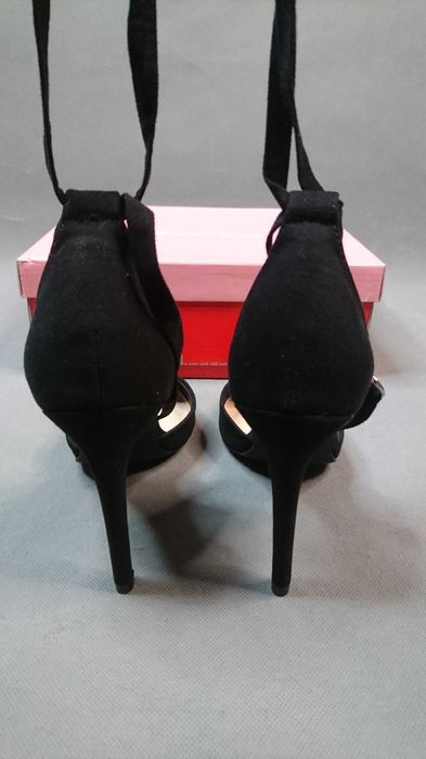 Buty Even And Odd Sandals Heels Black R.36