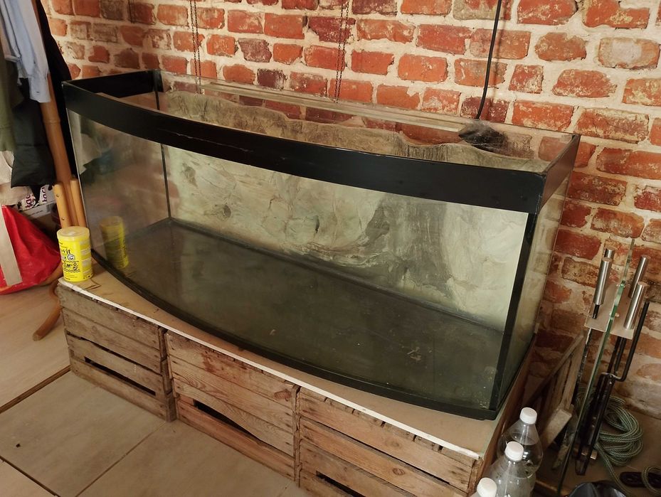 akwarium z pokrywą 120l