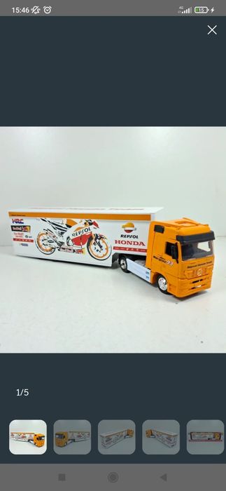 Camião Mercedes 1/43