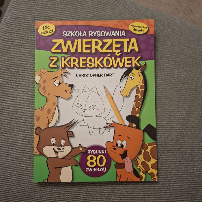 Szkoła rysowania Zwierzęta z kreskówek