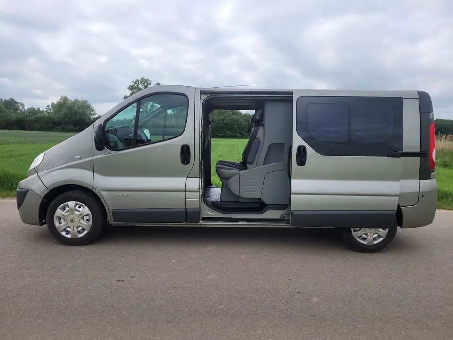 Renault TRAFIC L2H1 2.0DCi 115KM - DUBELKABINA - 6 Osobowy - 2x Drzwi Przesuwne