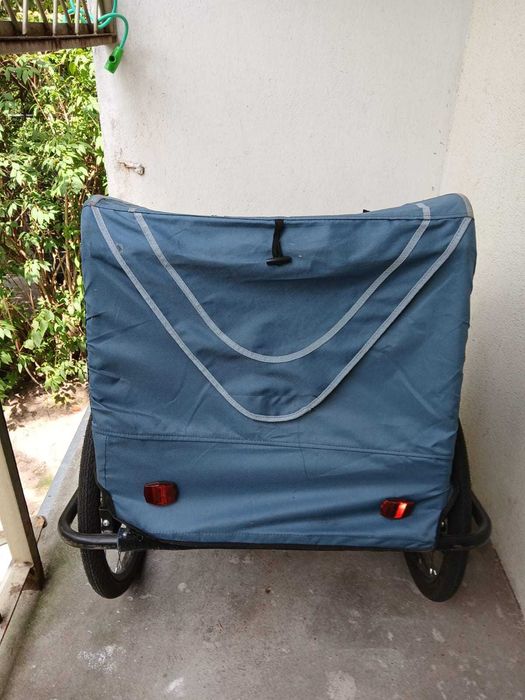 Przyczepka rowerowa dla 2 dzieci BIKE ORIGINAL