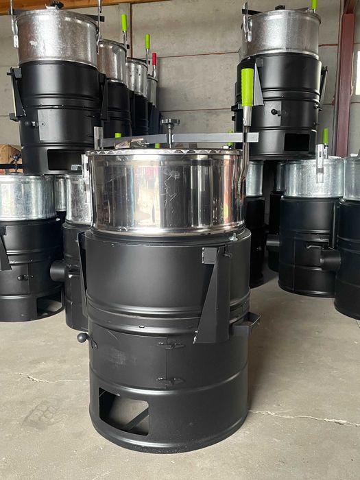 Parnik węglowy gospodarczy ocynk / nierdzewka 60 / 100 / 160