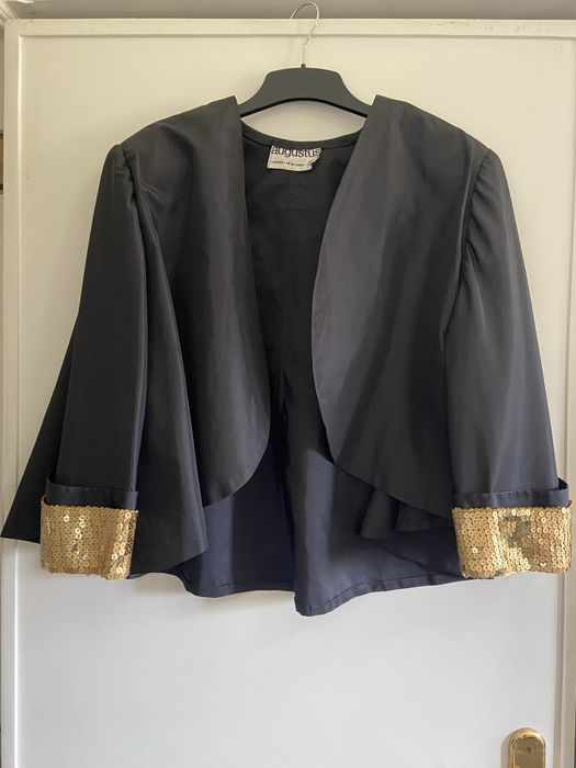 Vestido de noite com capa de AUGUSTUS - anos noventa